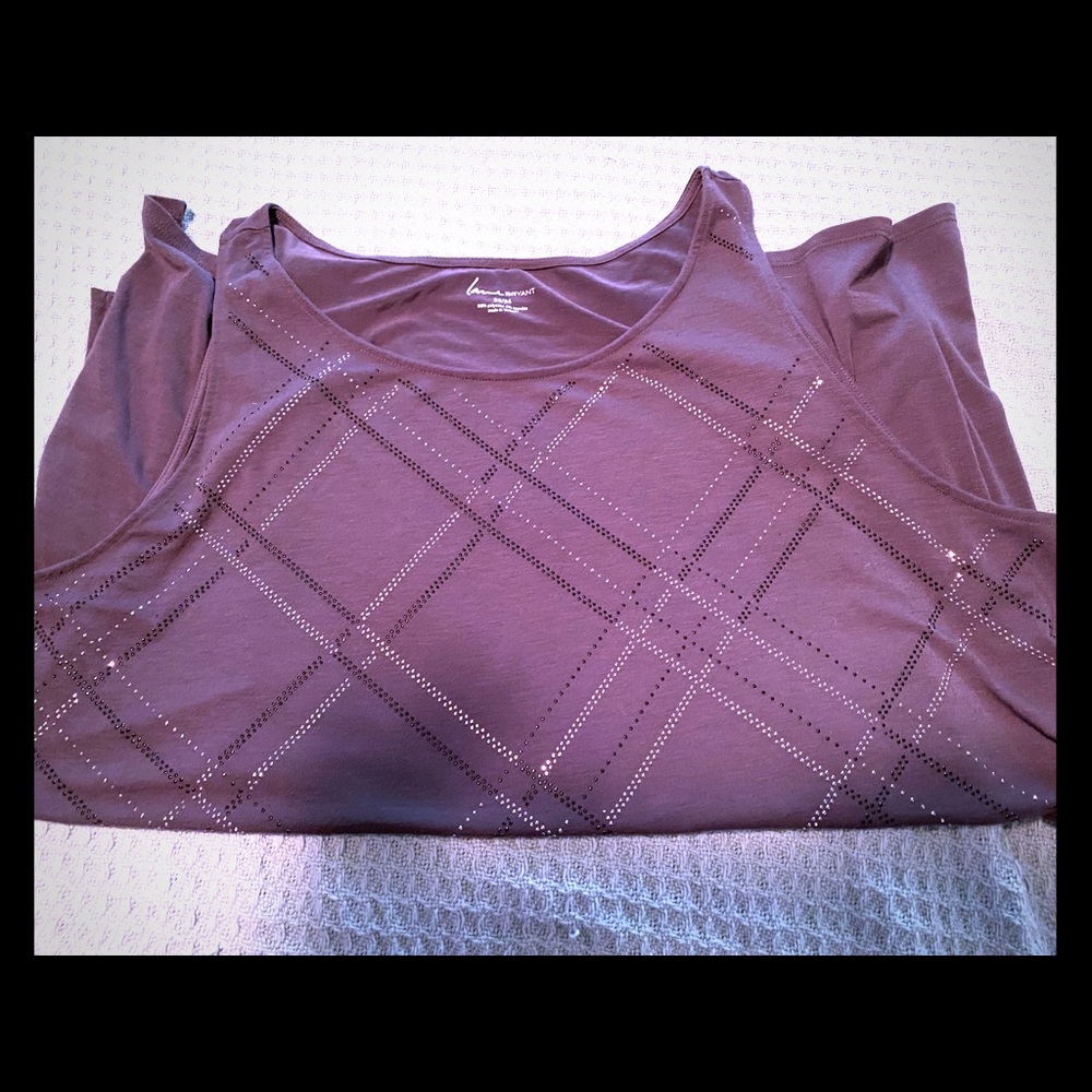 Lane Bryant sparkly tank